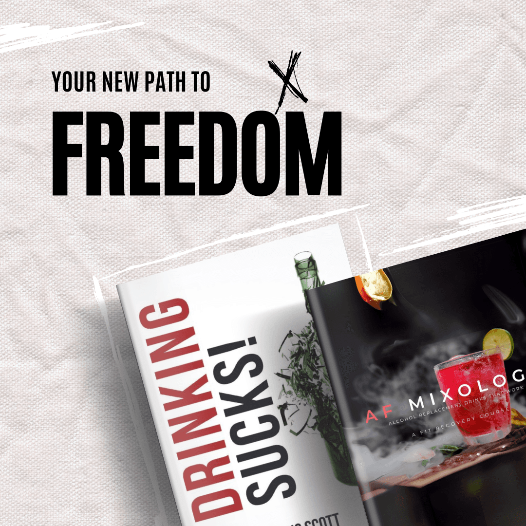 Chris Scott's Best Selling Book Drinking Sucks! + AF Mixology Guide